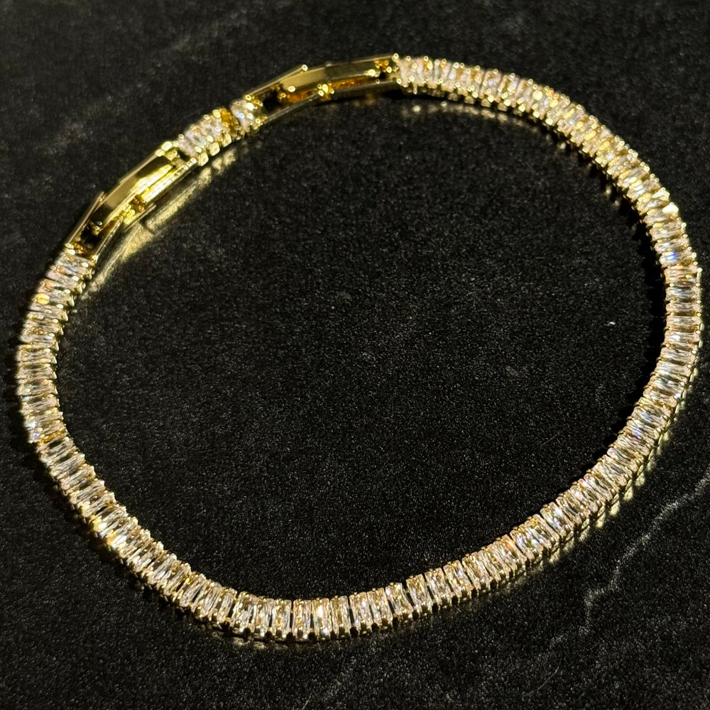 Baguette bracelet gold - Hera Jewellery