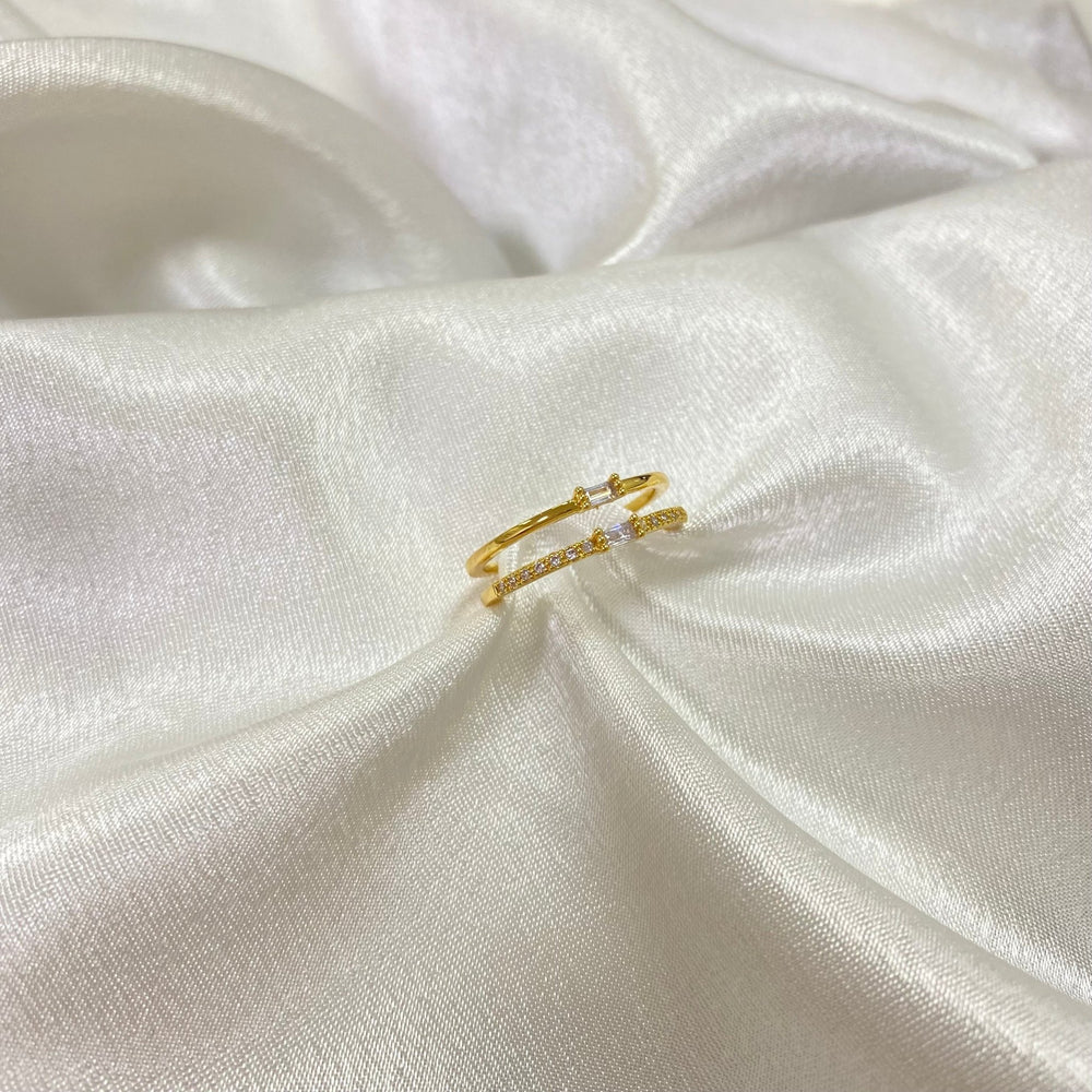 Baquette ring - Hera Jewellery