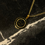 Black necklace - Hera Jewellery