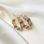 Indira pastel earrings - Hera Jewellery