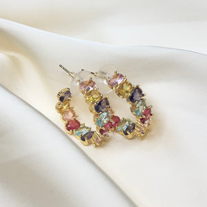 Indira pastel earrings - Hera Jewellery