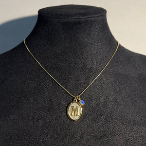 Initial necklace - Hera Jewellery