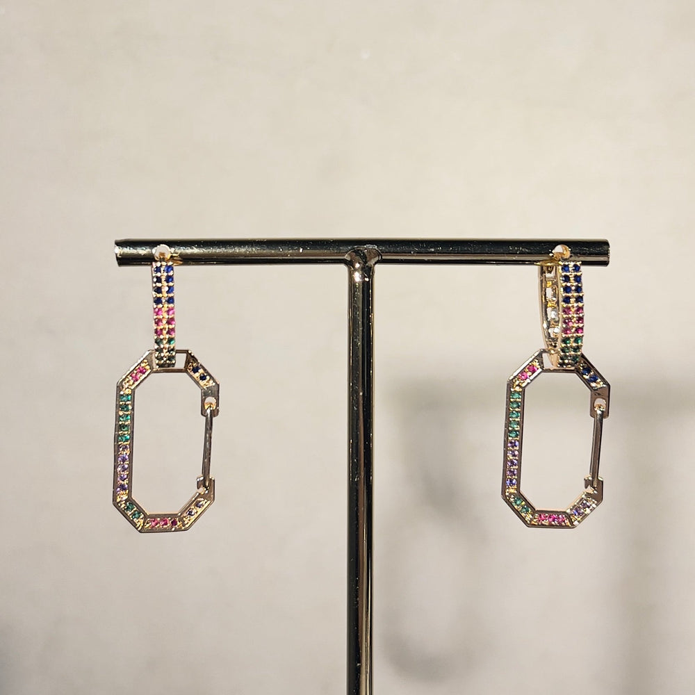 Klea rainbow earrings - Hera Jewellery