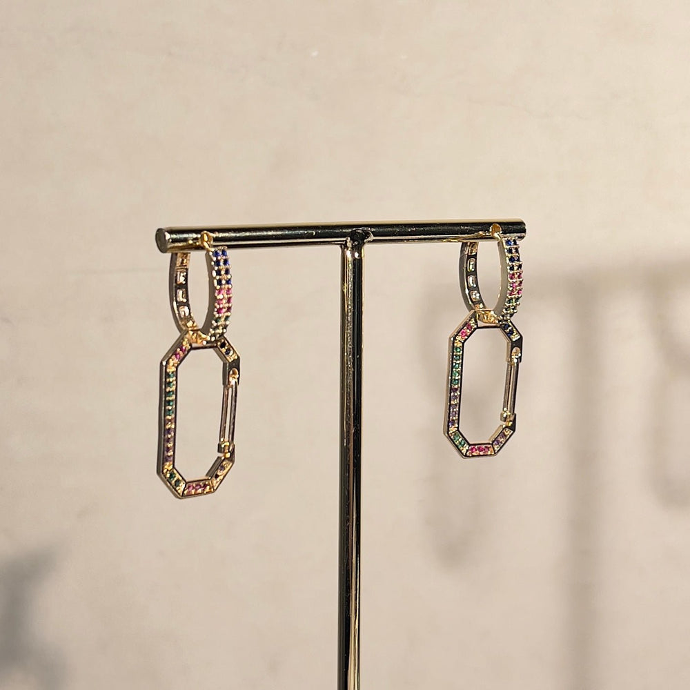 Klea rainbow earrings - Hera Jewellery