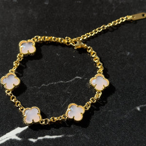 Okasa bracelet pastel pink - Hera Jewellery