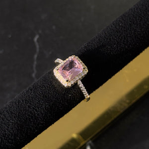 Roya ring pink - Hera Jewellery