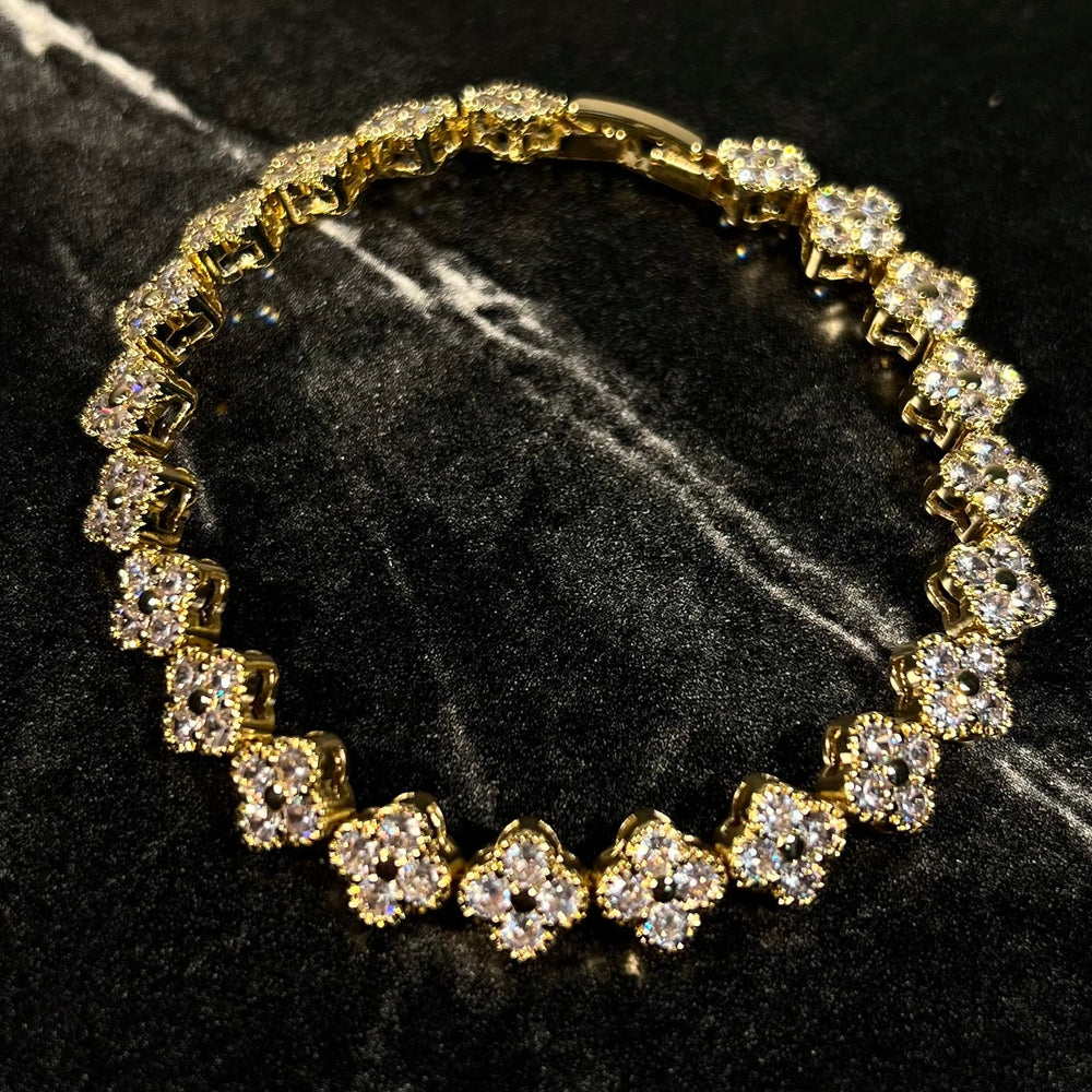 Tennis Hera Gold bracelet - Hera Jewellery