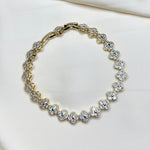 Tennis Hera Gold bracelet - Hera Jewellery